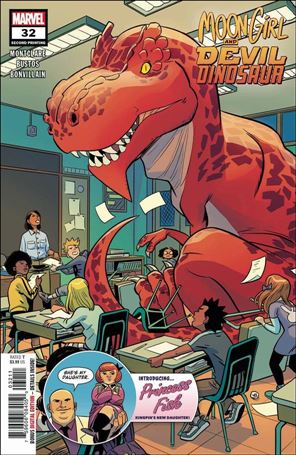Moon Girl and Devil Dinosaur (2016) issue 32-B Natacha Bustos Cover (2nd Printing)