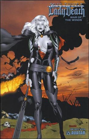 Brian Pulido's Medieval Lady Death: War of the Winds issue 5-C Battle Cover