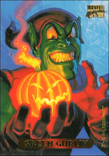 1994 Marvel Masterpieces (Base Set) card 44 Green Goblin