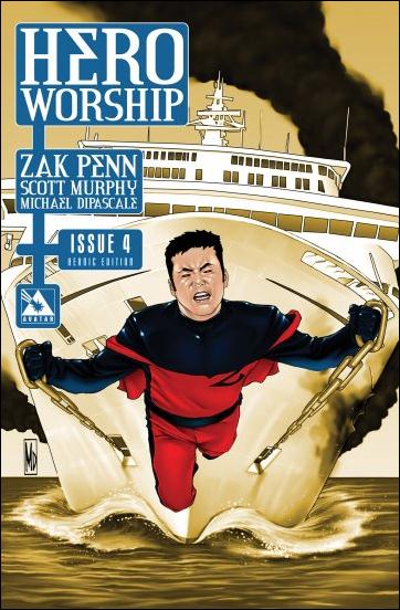 Hero Worship issue 4-C Heroic 1:3 Cover