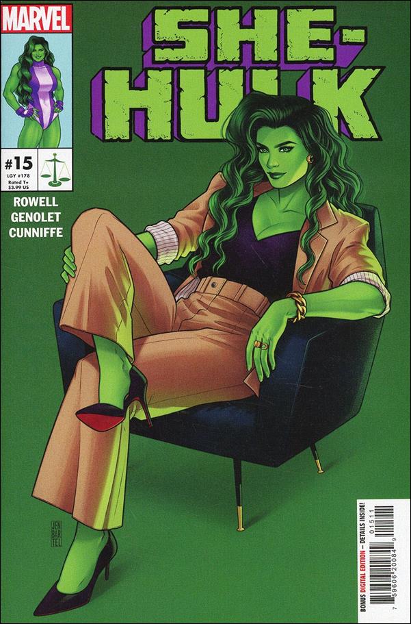 She-Hulk (2022) issue 15 Jen Bartel Cover