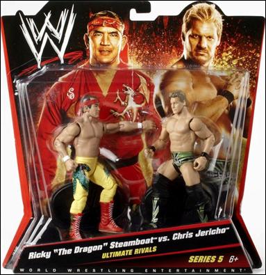 WWE 2-Packs (Series 05) figure 3 Ricky "The Dragon" Steamboat vs Chris Jericho