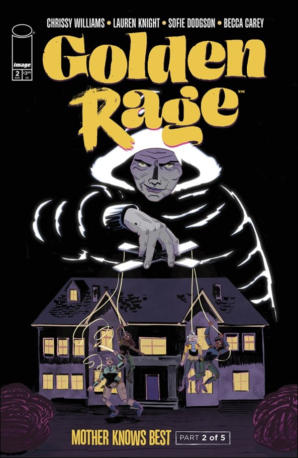 Golden Rage: Mother Knows Best issue 2 Lauren Knight Cover