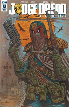 Judge Dredd: The Blessed Earth issue 6-B Max Millgate Cover