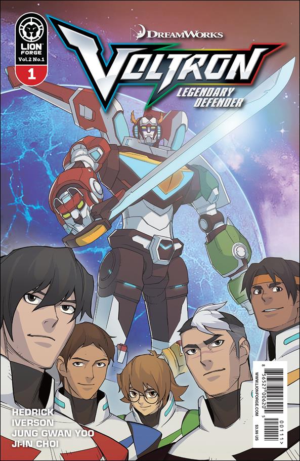 Voltron (2017) issue 1 Jung Gwan Cover