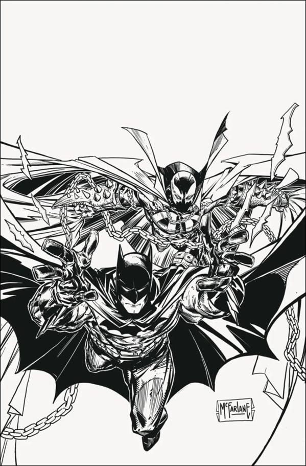 Batman/Spawn issue 1-O Todd McFarlane Inked 1:250 Cover