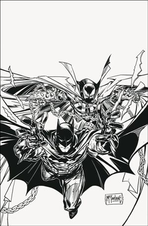 Batman/Spawn issue 1-O Todd McFarlane Inked 1:250 Cover