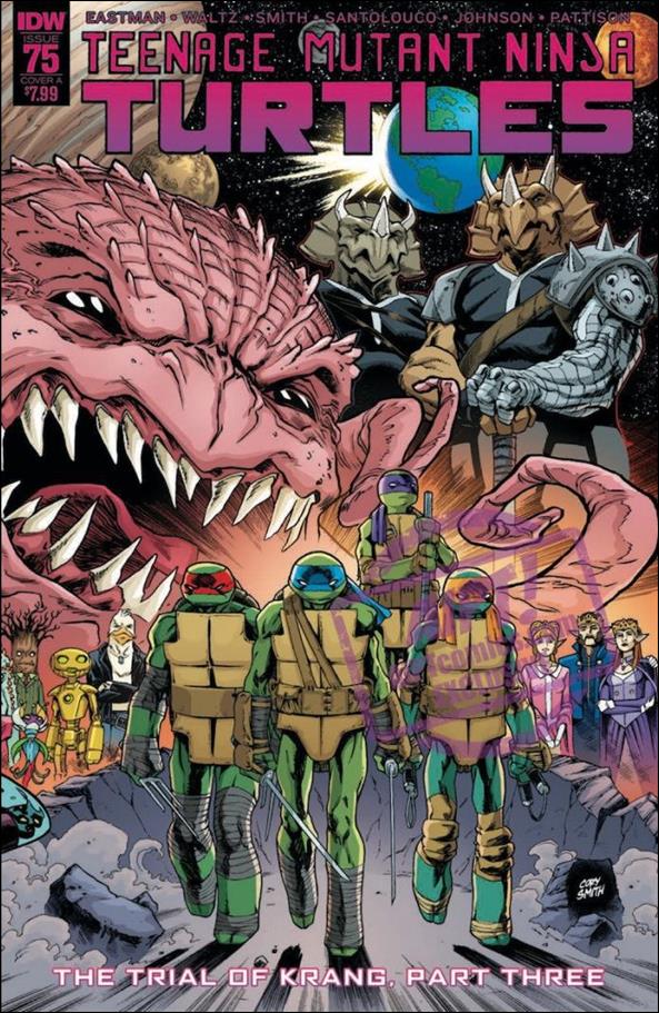 Teenage Mutant Ninja Turtles (2011) issue 75 Cory Smith Wraparound Cover