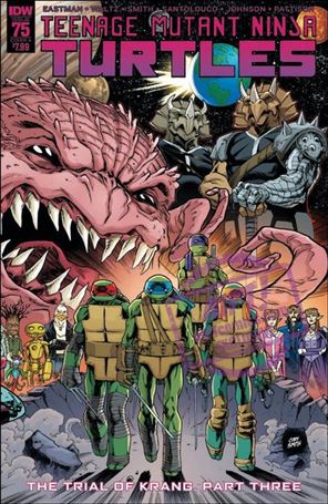 Teenage Mutant Ninja Turtles (2011) issue 75 Cory Smith Wraparound Cover