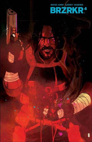 BRZRKR issue 4-D Christian Ward Foil Cover