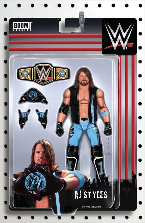 WWE issue 23-B Adam Riches Action Figure Cover