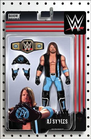 WWE issue 23-B Adam Riches Action Figure Cover