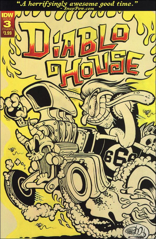 Diablo House issue 3-B Shawn Dickinson Cover