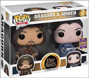 POP! Movies Multi-Packs figure nn9-B Aragorn & Arwen Summer Con Exclusive