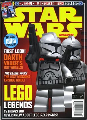 Star Wars Insider issue 150-B Clone Trooper Lego Newsstand Cover