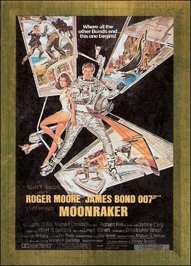 James Bond Connoisseur's Collection Volume Two: The '70s (Metalworks Posters Subset) card P11  Moonraker