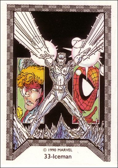 Spider-Man Team-Up (Base Set)   card 33 Iceman