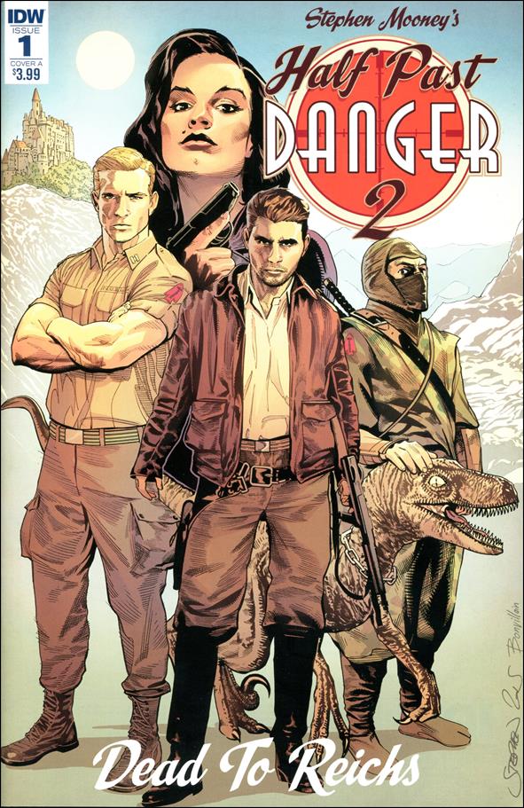 Half Past Danger (2017) issue 1 Stephen Mooney Cover