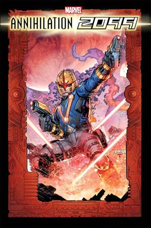 Annihilation 2099 issue 1-B Ken Lashley 2099 Frame Cover