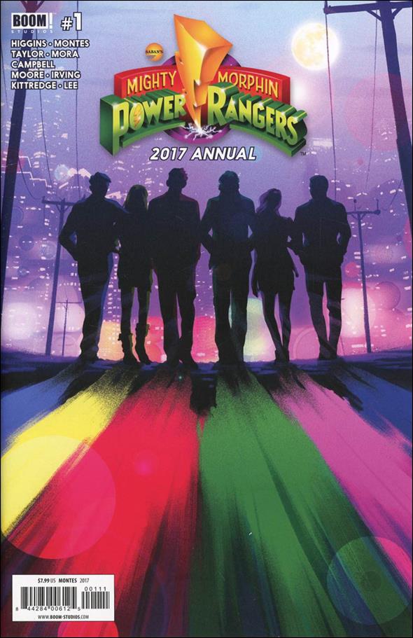 Mighty Morphin Power Rangers 2017 Annual issue 1 Goni Montes Cover