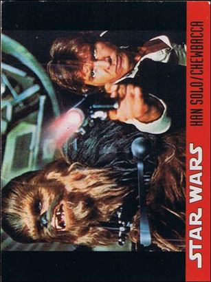Star Wars Candy Heads Collector Set (Promo) card 2 Han Solo/Chewbacca