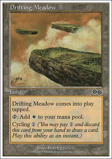 Magic the Gathering: Anthologies (Base Set) card 72 Drifting Meadow