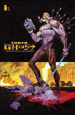 Tokyo Ghost issue 8-B Andrew Robinson Cover