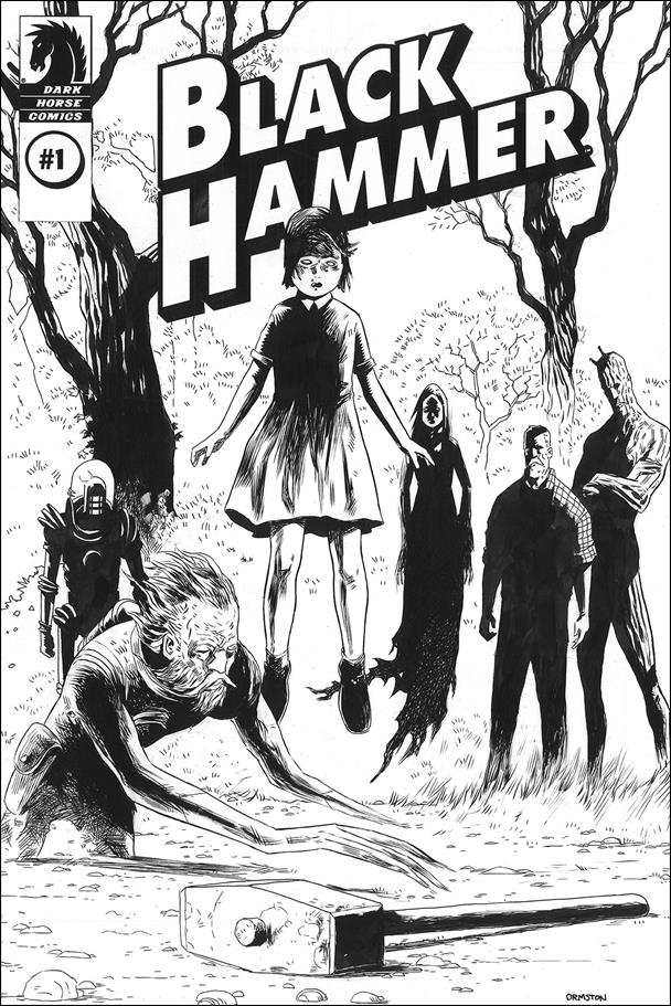 Black Hammer issue 1-C Dean Ormston Director's Cut Cover