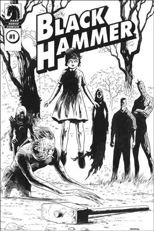 Black Hammer issue 1-C Dean Ormston Director's Cut Cover