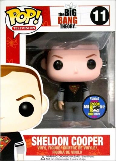 POP! Television figure 11-E Sheldon Cooper (Superman T -Shirt) 1/1000