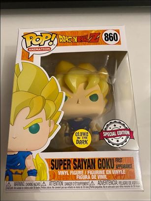 POP! Animation figure 860-B Super Saiyan Goku (GITD)