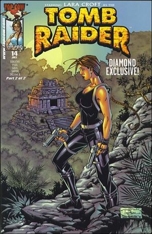 Tomb Raider: The Series issue 14-B Diamond Cover