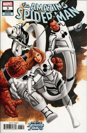 Amazing Spider-Man (2018) issue 3-B Steve Epting Return of the Fantastic Four Cover