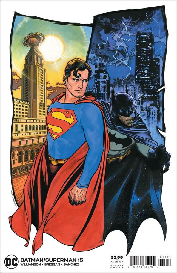 Batman/Superman (2019) issue 15-B Travis Charest Cover