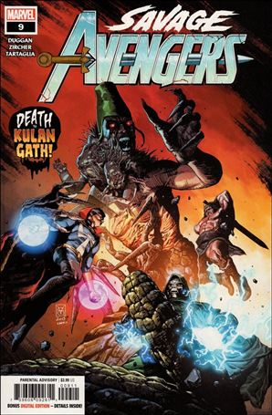 Savage Avengers (2019) issue 9 Valerio Giangiordano Cover