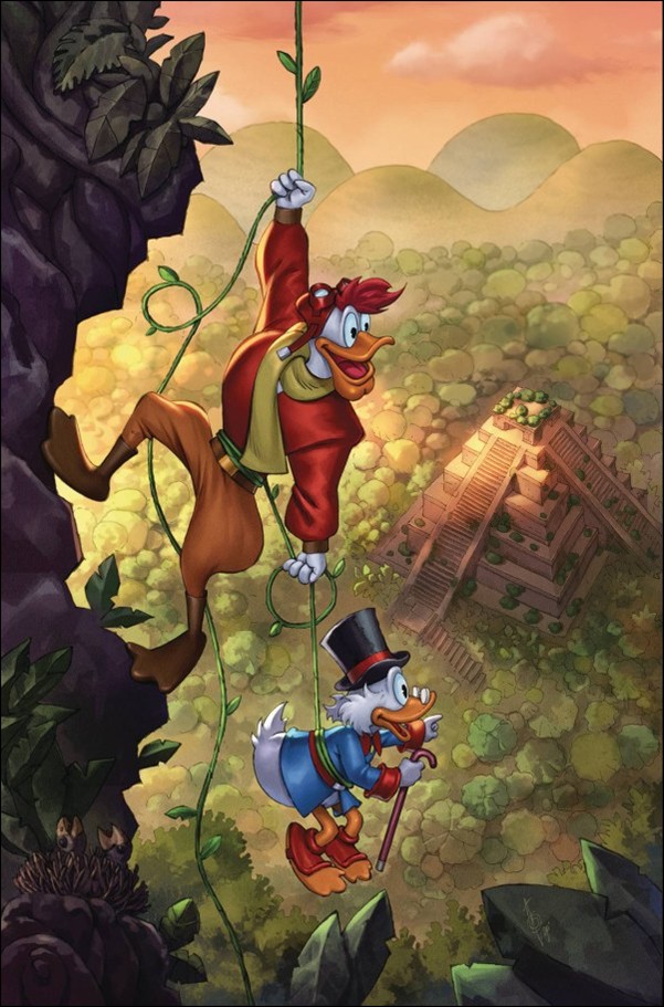 Ducktales (2024) issue 4-J Alan Quah Virgin 1:25 Cover
