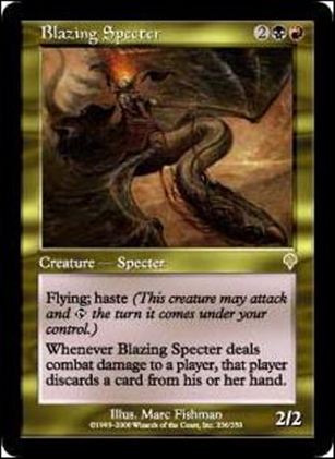 Magic the Gathering: Invasion (Base Set) card 236 Blazing Specter