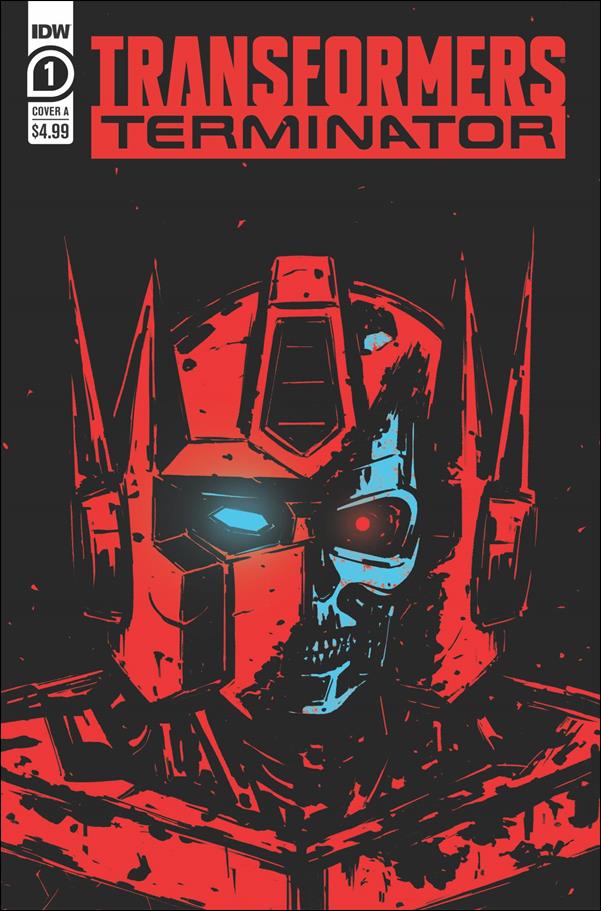Transformers vs the Terminator issue 1 Gavin Fullerton Cover