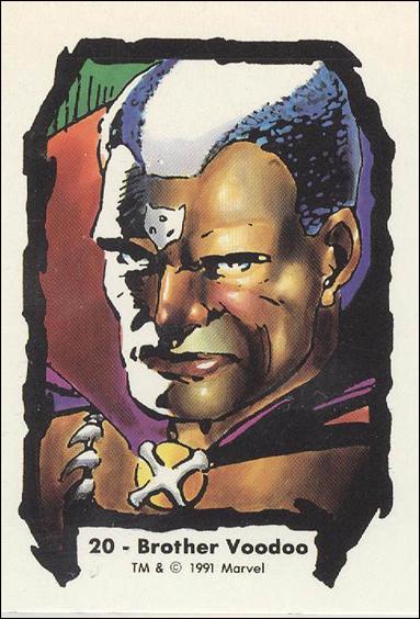 Jim Lee Series II (Base Set) card 20 Brother Voodoo