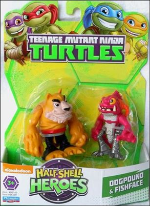 Teenage Mutant Ninja Turtles: Half-Shell Heroes figure 9 Dogpound & Fishface