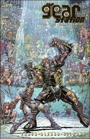 Gear Station issue 2-C Art Adams Gold Foil Cover