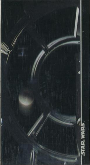 Star Wars 3Di Widevision (Base Set) card 28 Approaching the Death Star