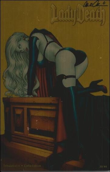 Lady Death: Tribulation issue 1-DX Coffin Edition 1/44