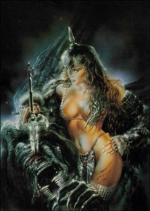 Luis Royo 2: Forbidden Universe card 75 Under the Blues