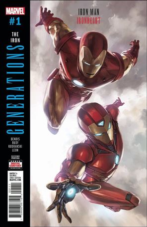 Generations: Iron Man & Ironheart issue 1-E Skan Cover (2nd Printing)