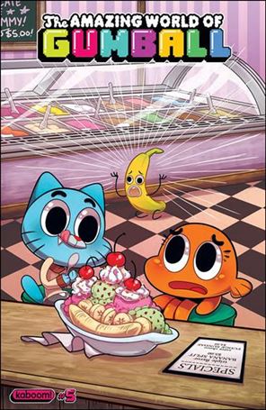 Amazing World of Gumball issue 5 Missy Pena Cover