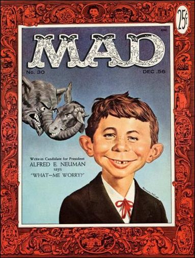 MAD (1955) issue 30 Wraparound Cover