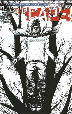 Cape (2011) issue 4-C Zach Howard B&W 1:10 Cover