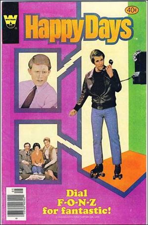 Happy Days issue 2.00-B Whitman Cover
