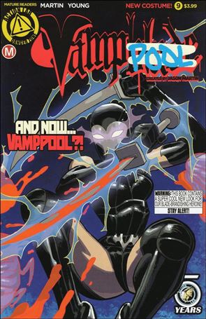 Vampblade issue 9 Winston Young Standard Cover